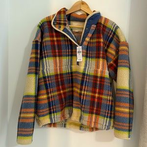 AMERICAN EAGLE PLAID FLEECE